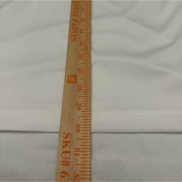 POLO BY RALPH LAUREN MENS XL 1/4 ZIP  PULLOVER WHITE POLYESTER NWT A954 - Picture 8 of 9